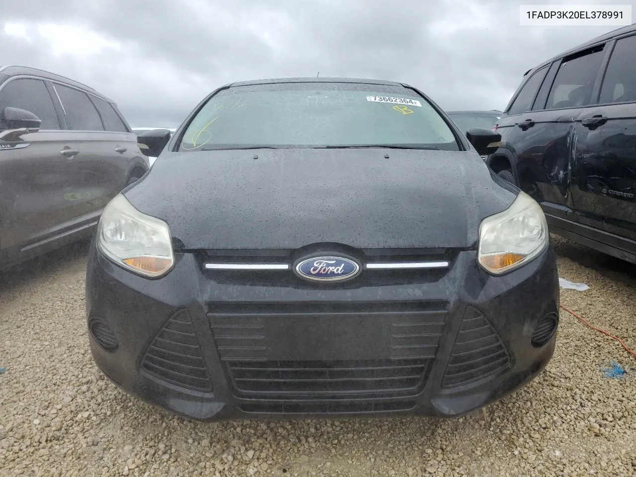 2014 Ford Focus Se VIN: 1FADP3K20EL378991 Lot: 73662364