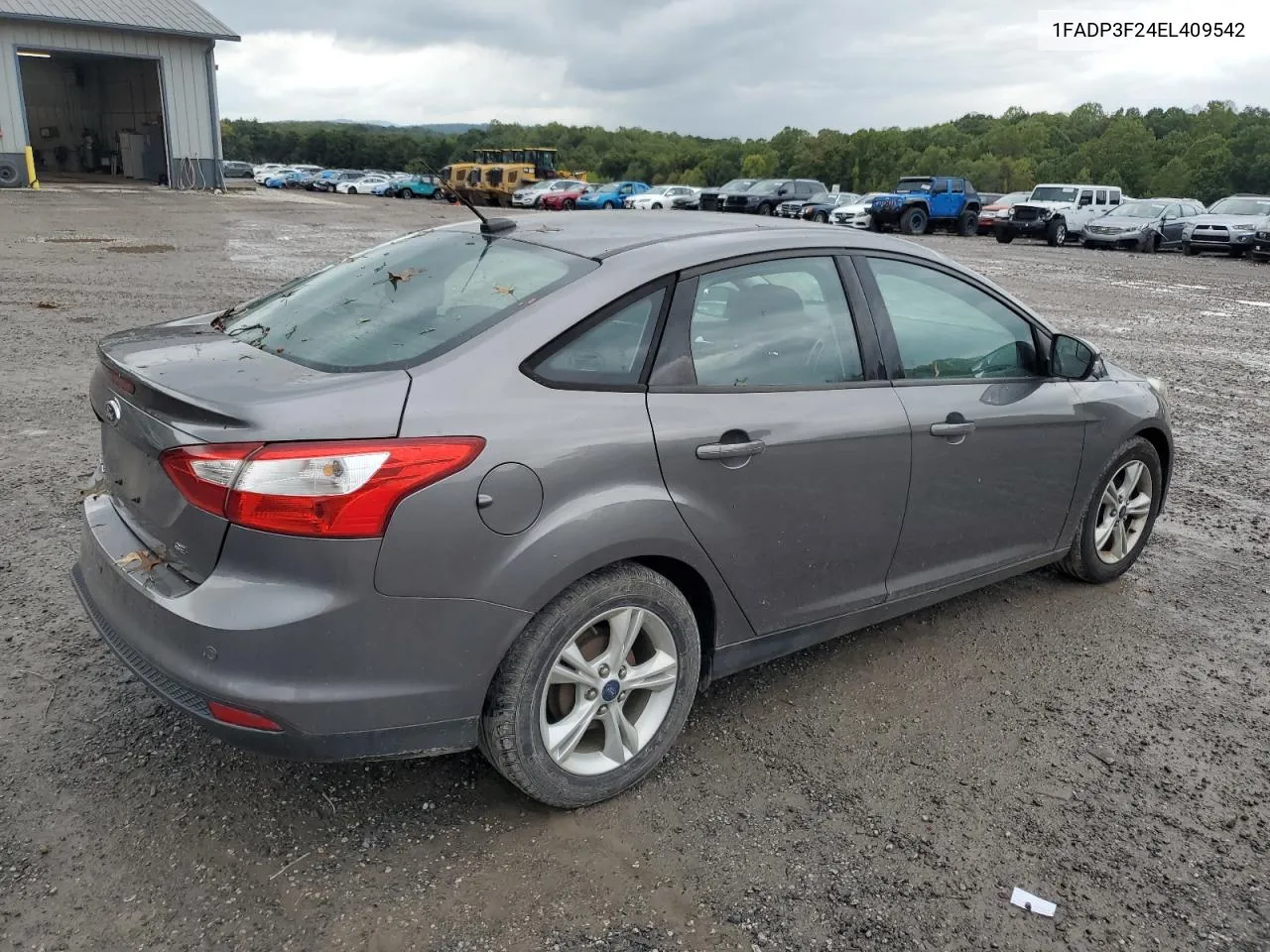 2014 Ford Focus Se VIN: 1FADP3F24EL409542 Lot: 73673494