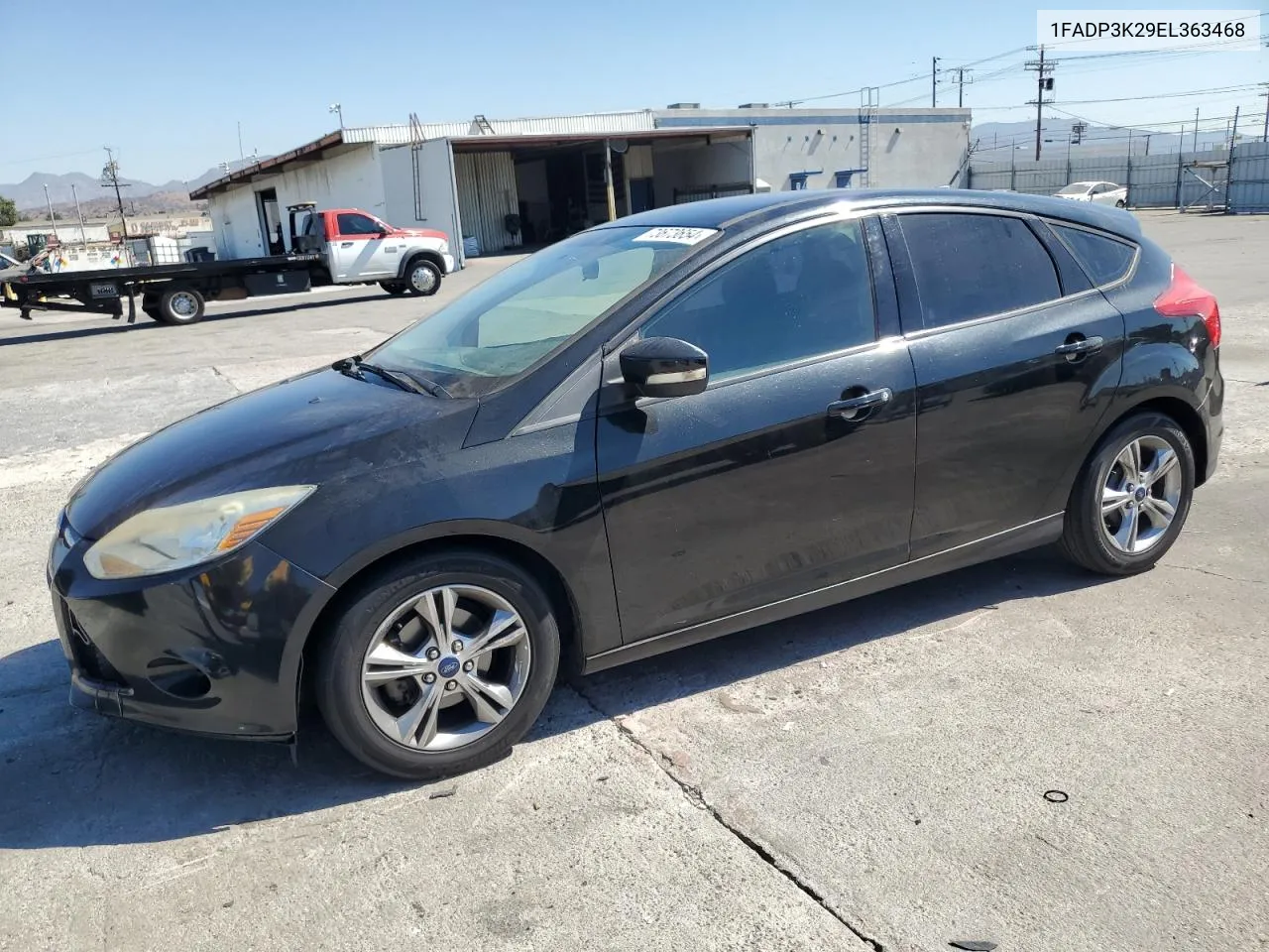 2014 Ford Focus Se VIN: 1FADP3K29EL363468 Lot: 73673654