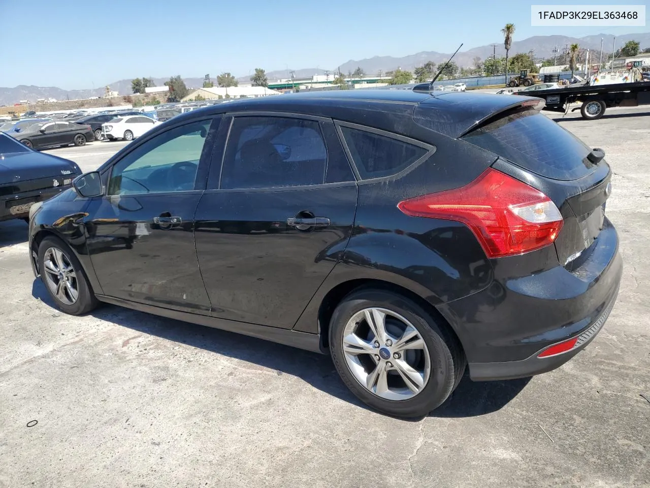 2014 Ford Focus Se VIN: 1FADP3K29EL363468 Lot: 73673654