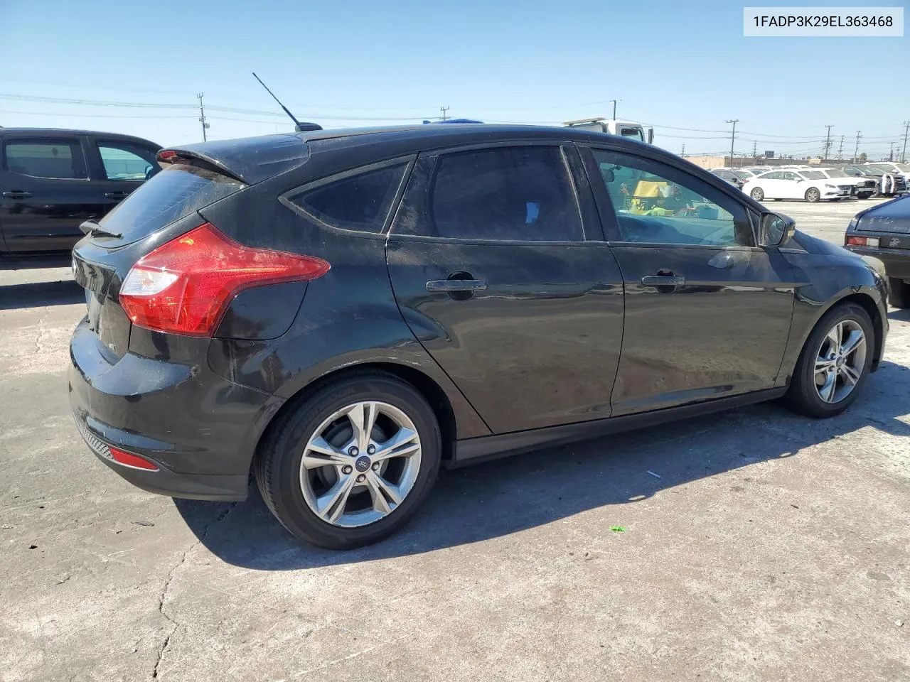 2014 Ford Focus Se VIN: 1FADP3K29EL363468 Lot: 73673654