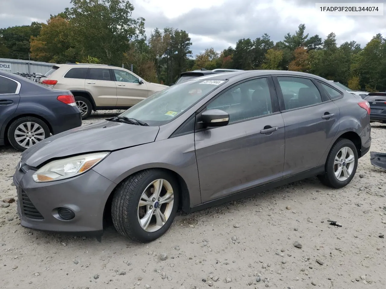 2014 Ford Focus Se VIN: 1FADP3F20EL344074 Lot: 73717344