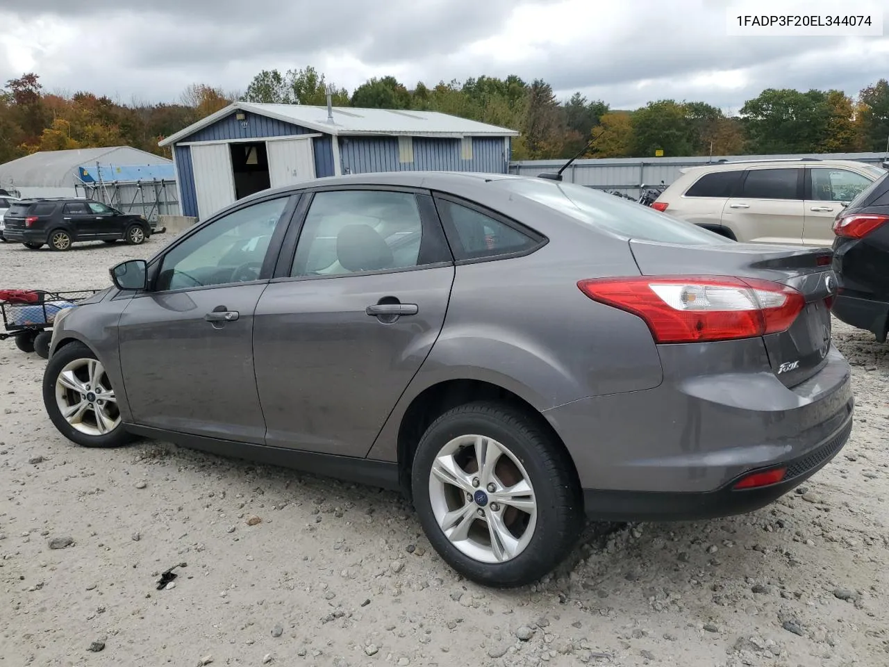 2014 Ford Focus Se VIN: 1FADP3F20EL344074 Lot: 73717344