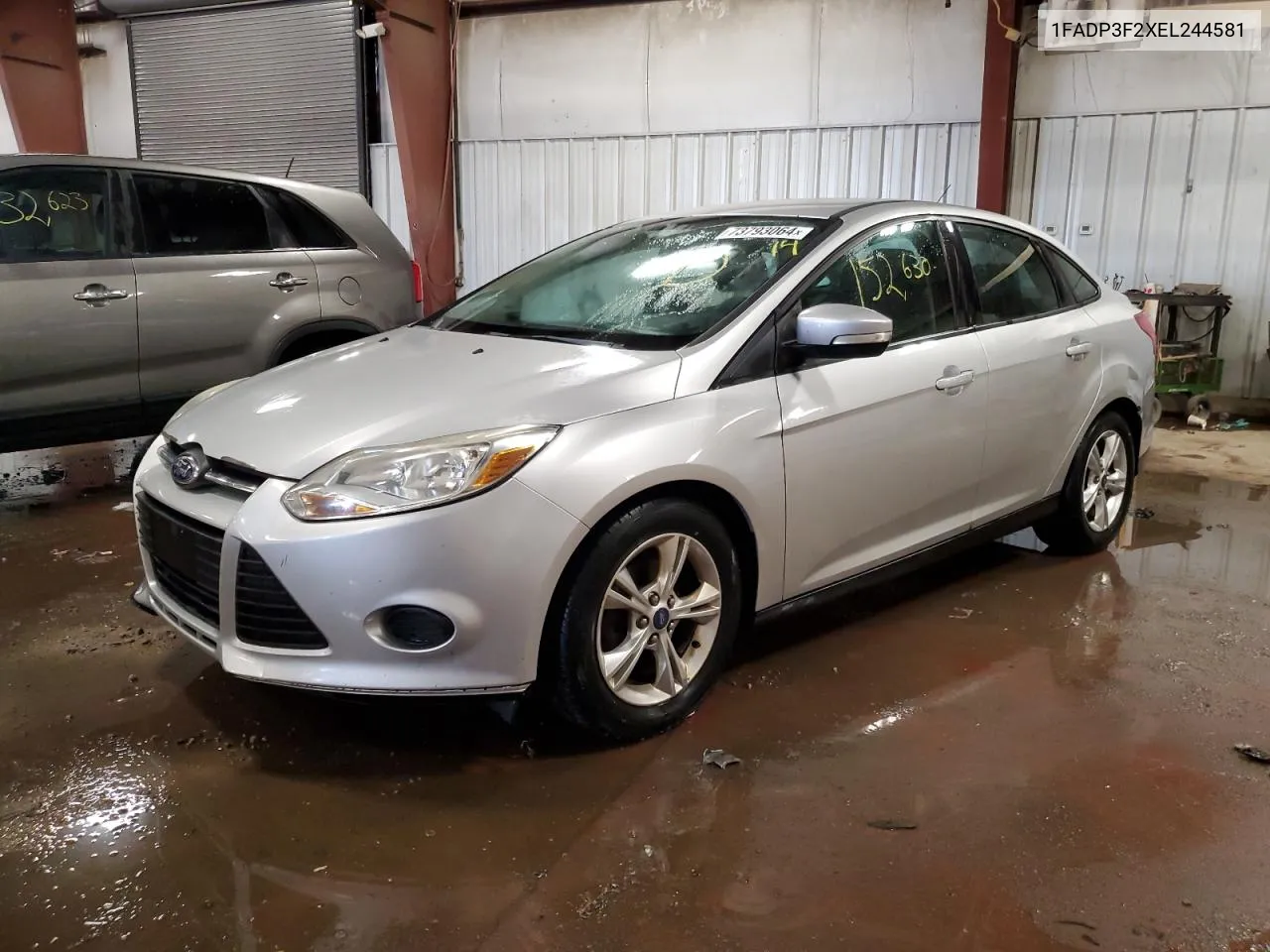 2014 Ford Focus Se VIN: 1FADP3F2XEL244581 Lot: 73793064