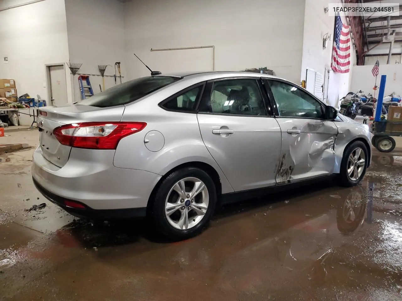 2014 Ford Focus Se VIN: 1FADP3F2XEL244581 Lot: 73793064