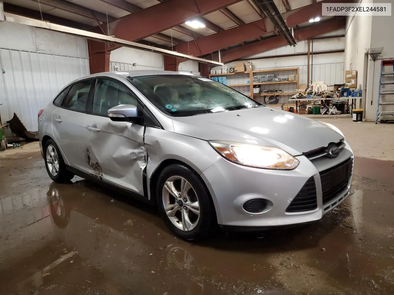 2014 Ford Focus Se VIN: 1FADP3F2XEL244581 Lot: 73793064