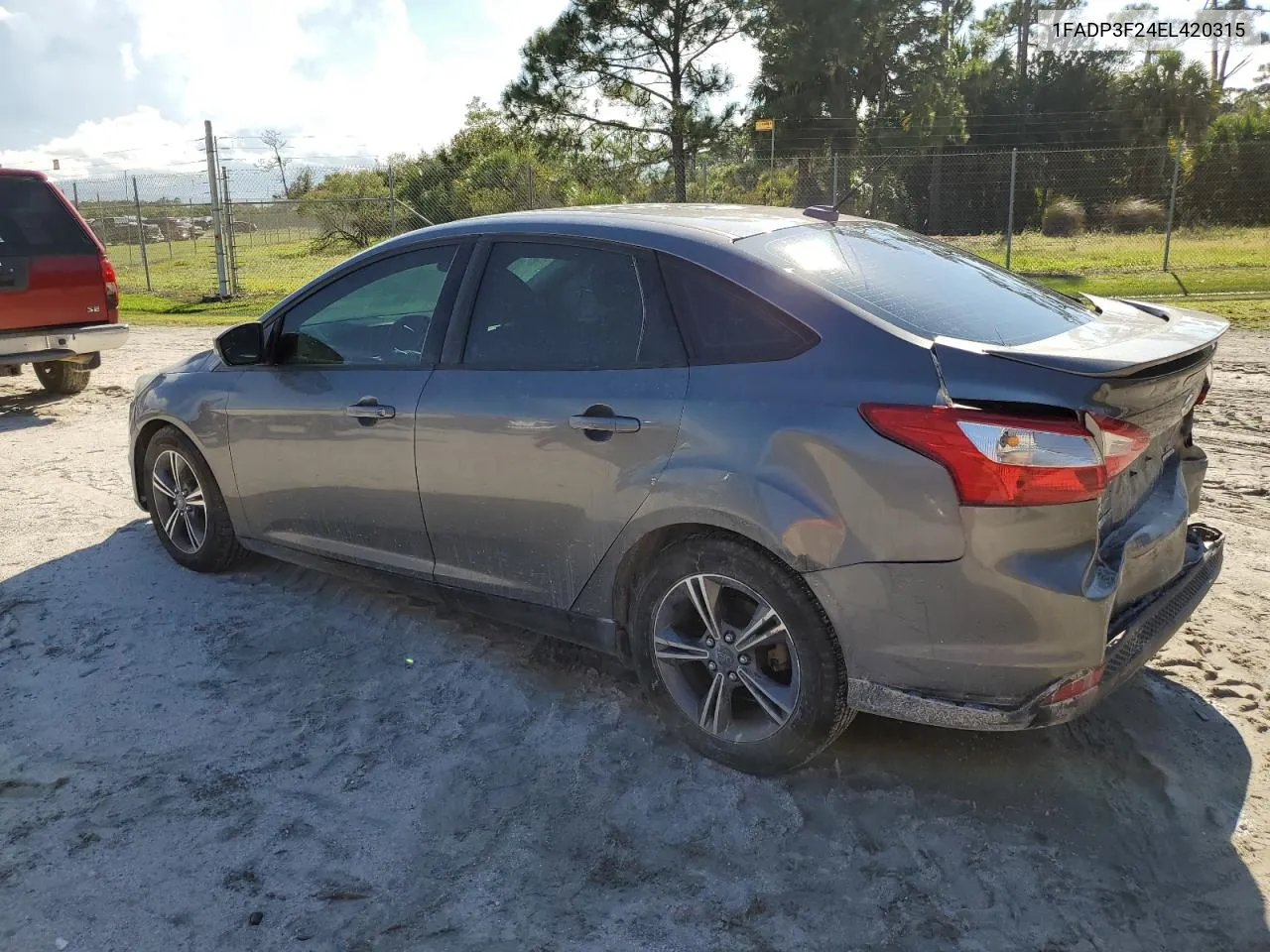 2014 Ford Focus Se VIN: 1FADP3F24EL420315 Lot: 73809704