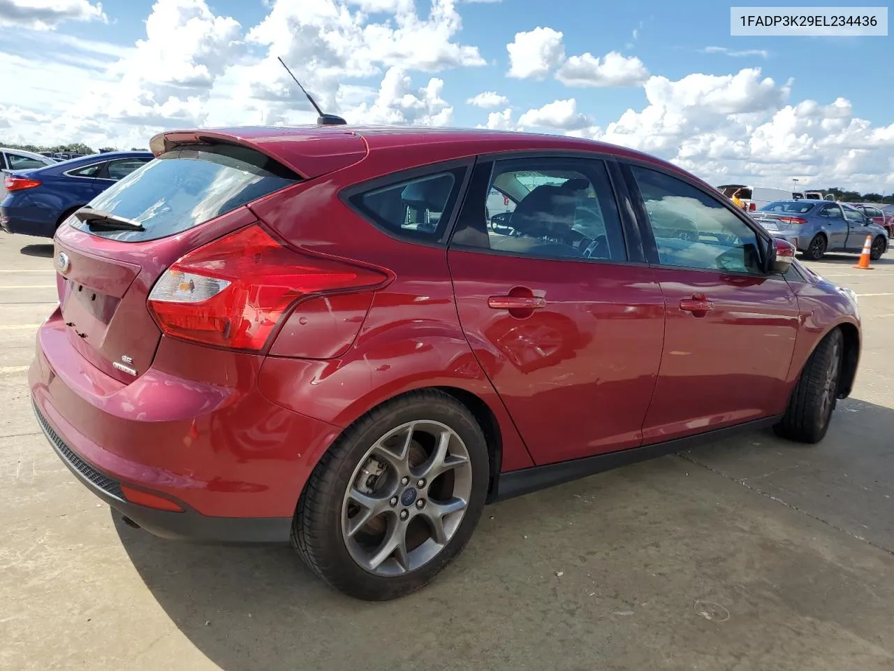 2014 Ford Focus Se VIN: 1FADP3K29EL234436 Lot: 73977874