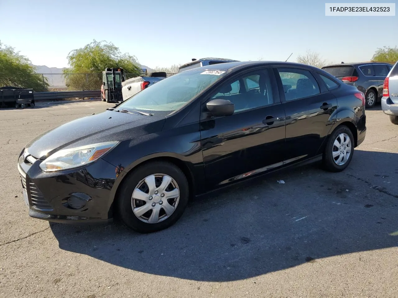 2014 Ford Focus S VIN: 1FADP3E23EL432523 Lot: 73982164