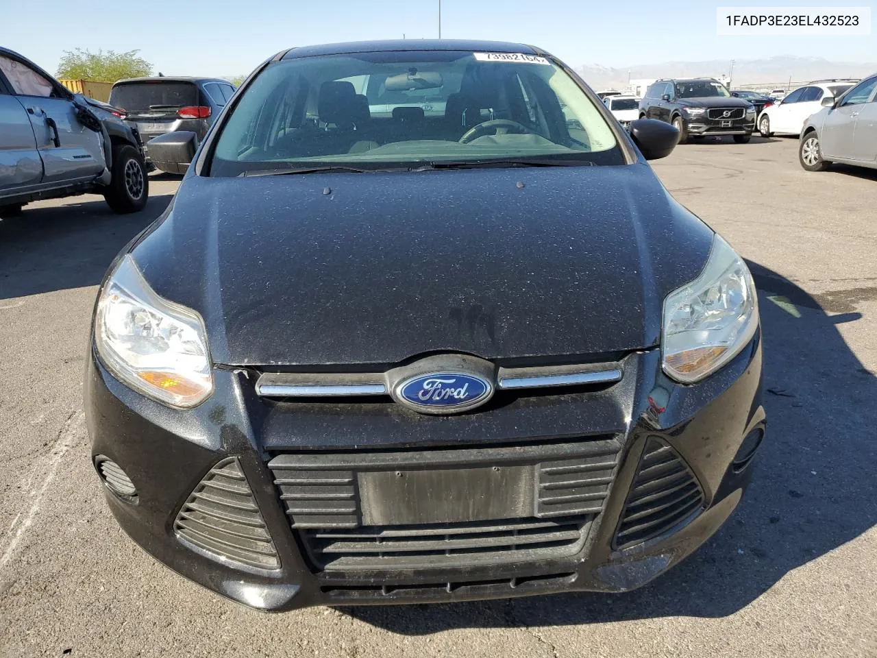 2014 Ford Focus S VIN: 1FADP3E23EL432523 Lot: 73982164