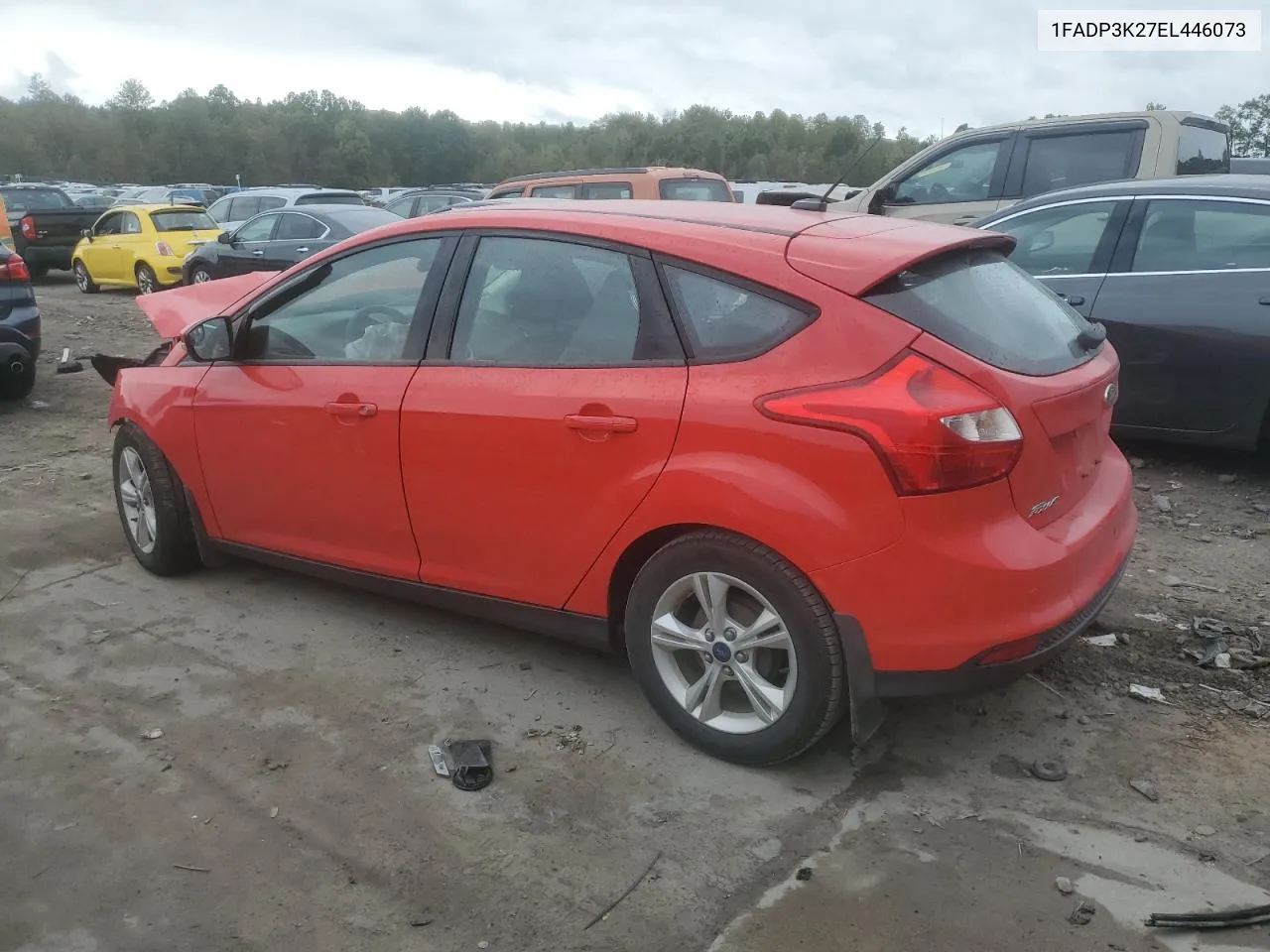 2014 Ford Focus Se VIN: 1FADP3K27EL446073 Lot: 74106594