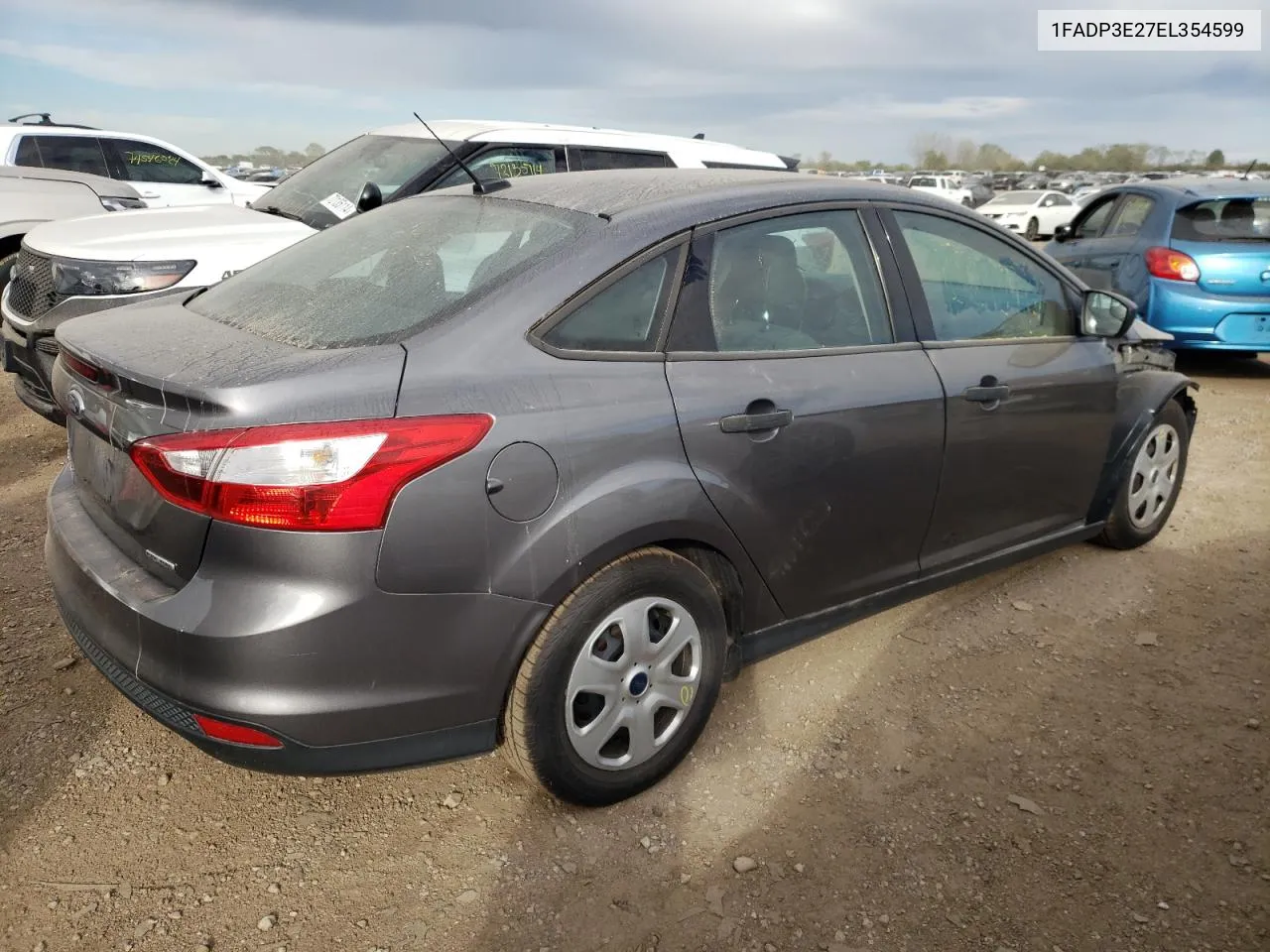 2014 Ford Focus S VIN: 1FADP3E27EL354599 Lot: 74114764