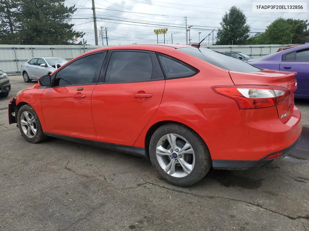 2014 Ford Focus Se VIN: 1FADP3F20EL132856 Lot: 74169954