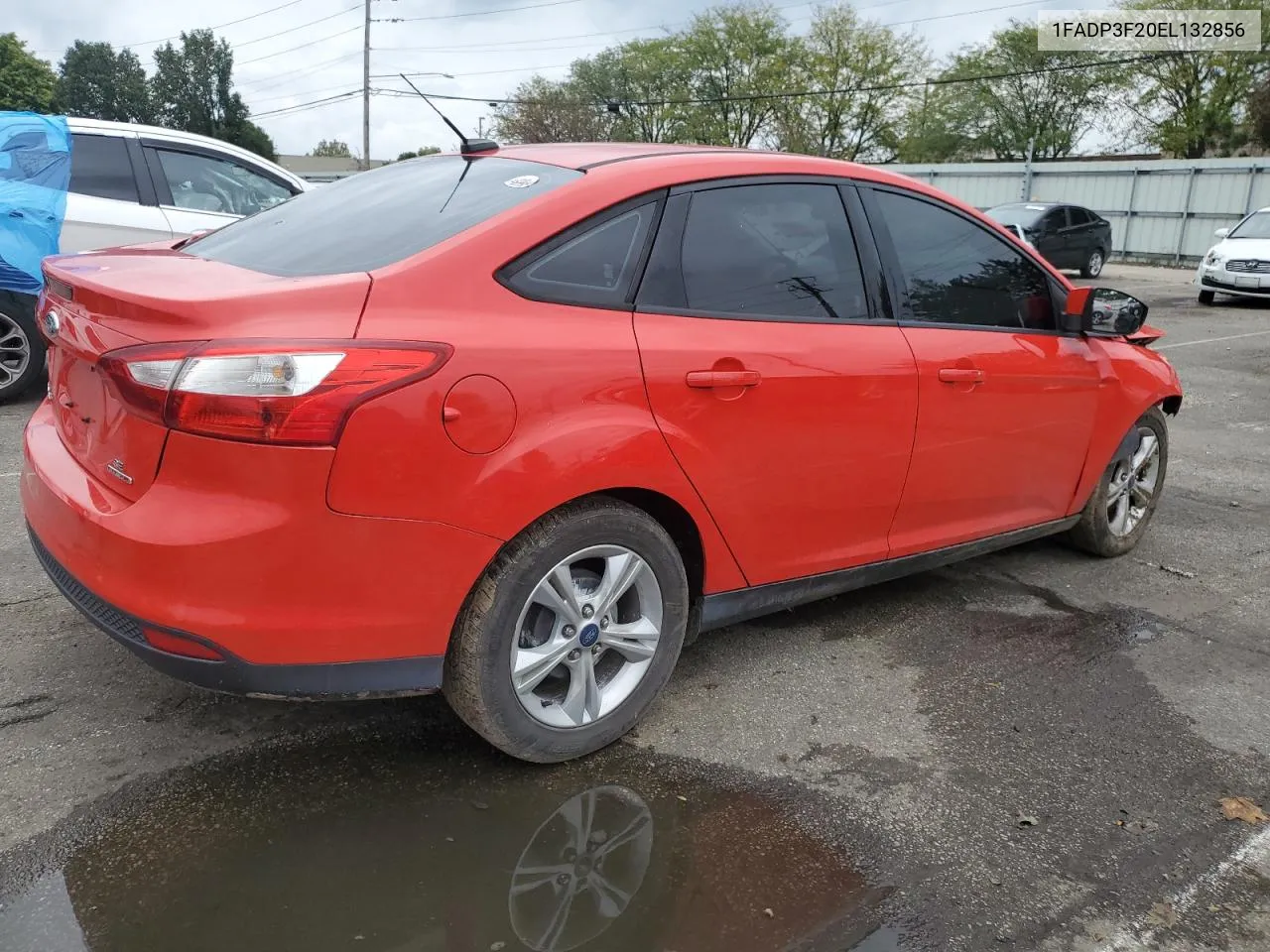 2014 Ford Focus Se VIN: 1FADP3F20EL132856 Lot: 74169954