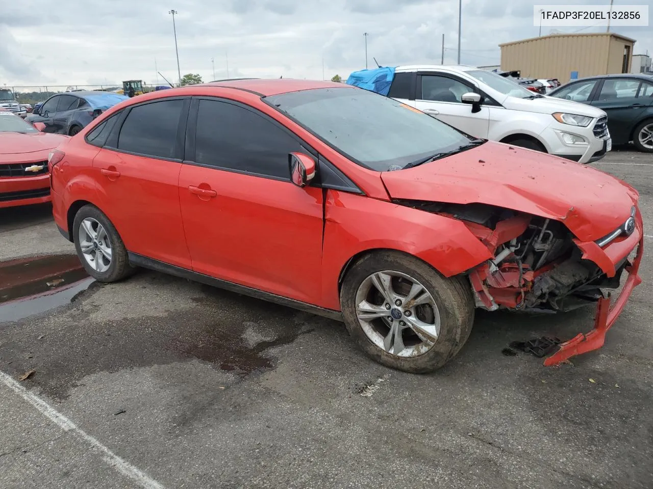 2014 Ford Focus Se VIN: 1FADP3F20EL132856 Lot: 74169954