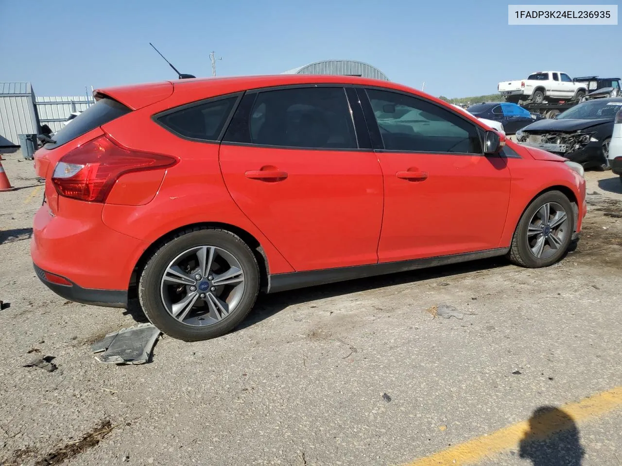 2014 Ford Focus Se VIN: 1FADP3K24EL236935 Lot: 74197024