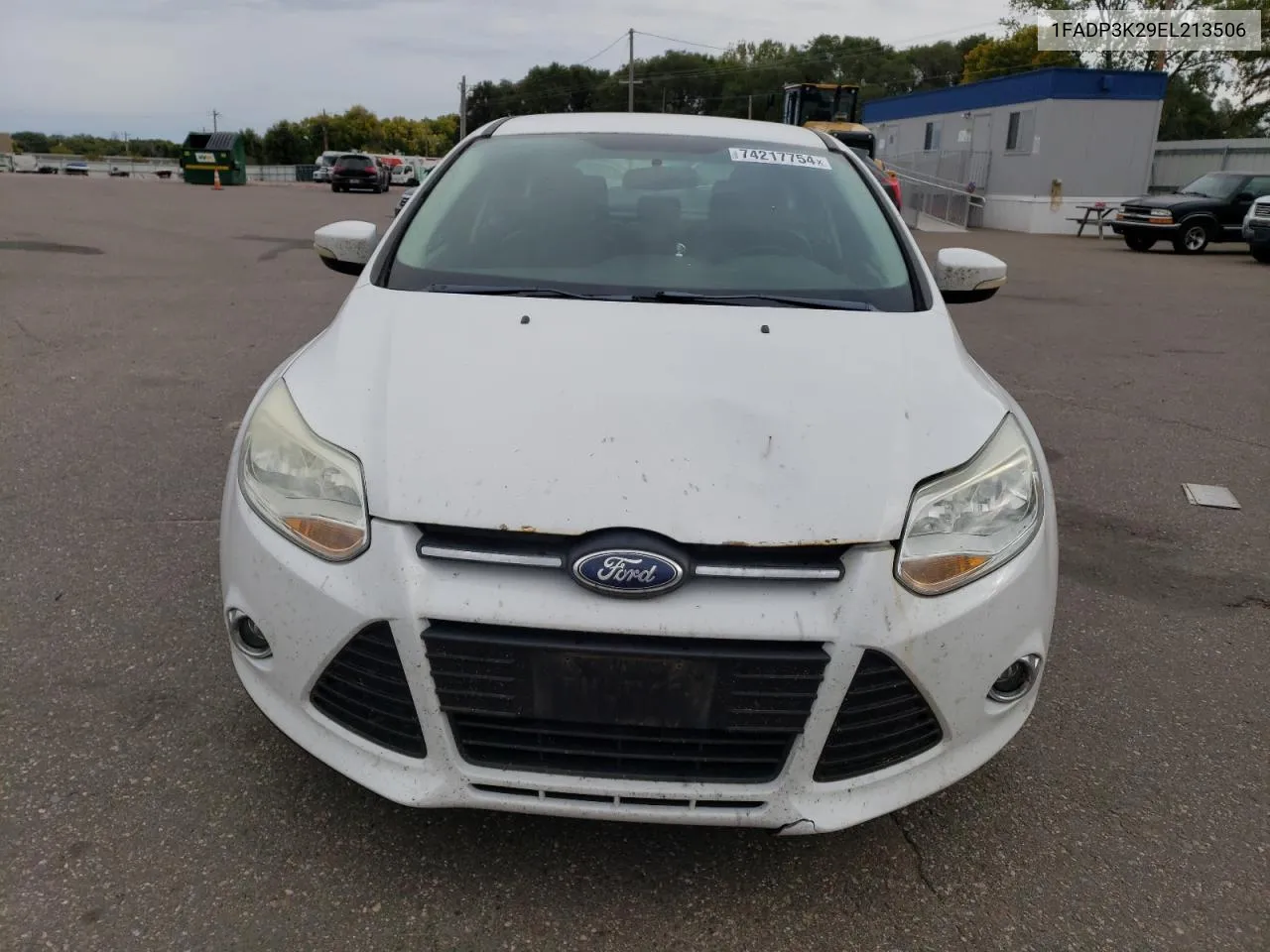 2014 Ford Focus Se VIN: 1FADP3K29EL213506 Lot: 74217754