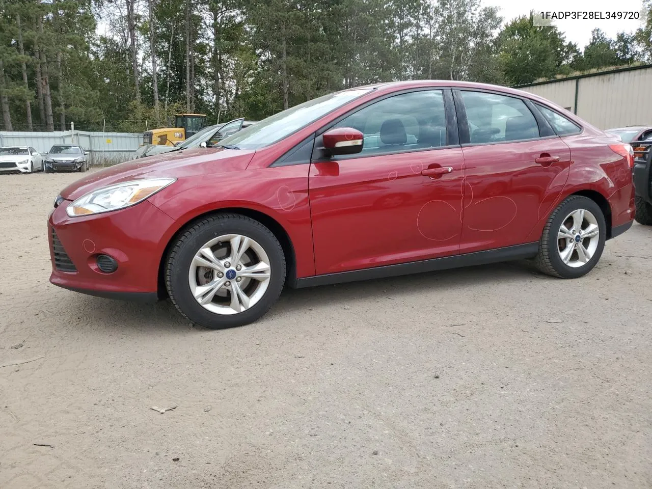 2014 Ford Focus Se VIN: 1FADP3F28EL349720 Lot: 74233814