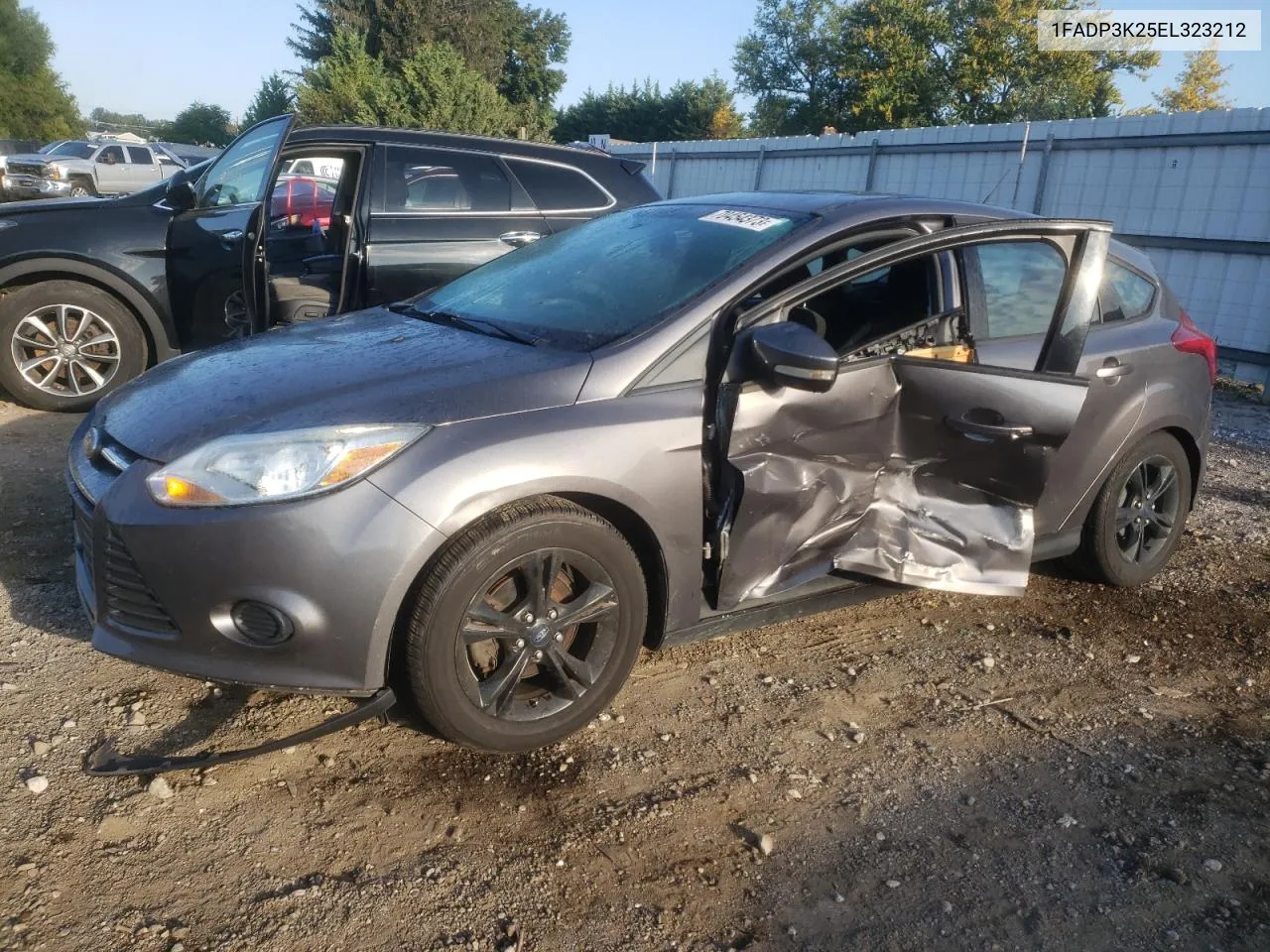 2014 Ford Focus Se VIN: 1FADP3K25EL323212 Lot: 74241464