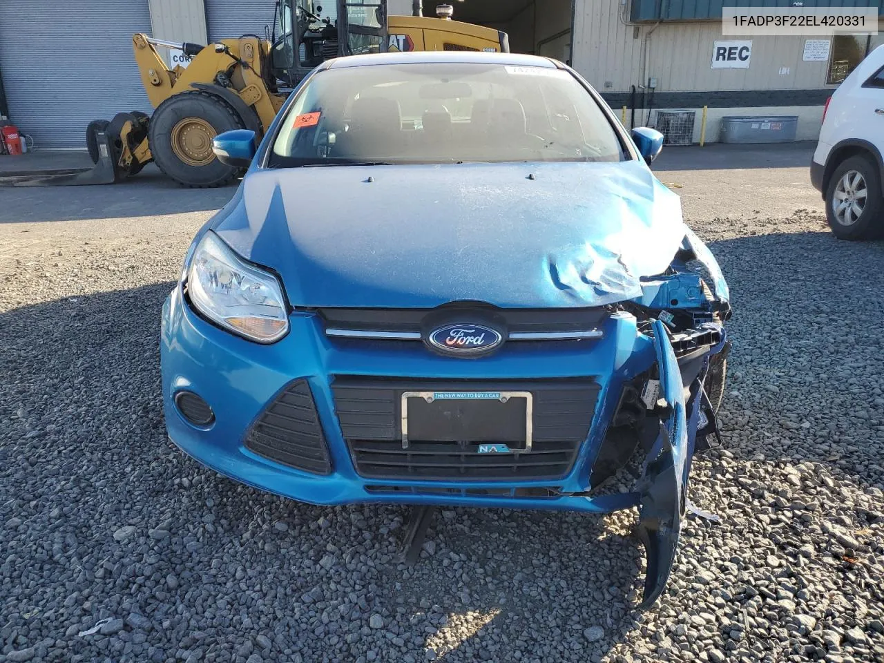 2014 Ford Focus Se VIN: 1FADP3F22EL420331 Lot: 74242984