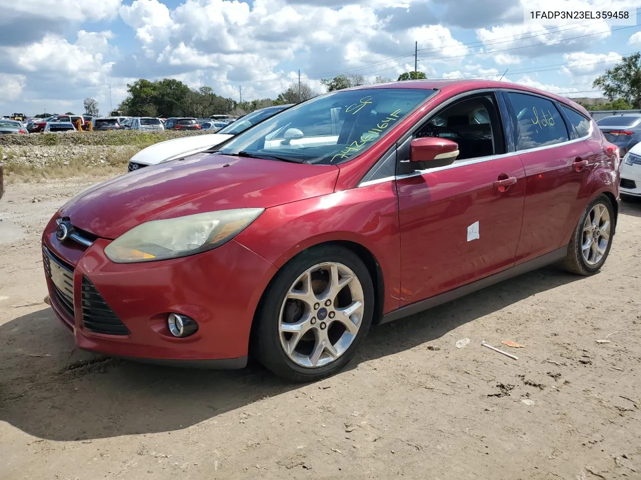 1FADP3N23EL359458 2014 Ford Focus Titanium