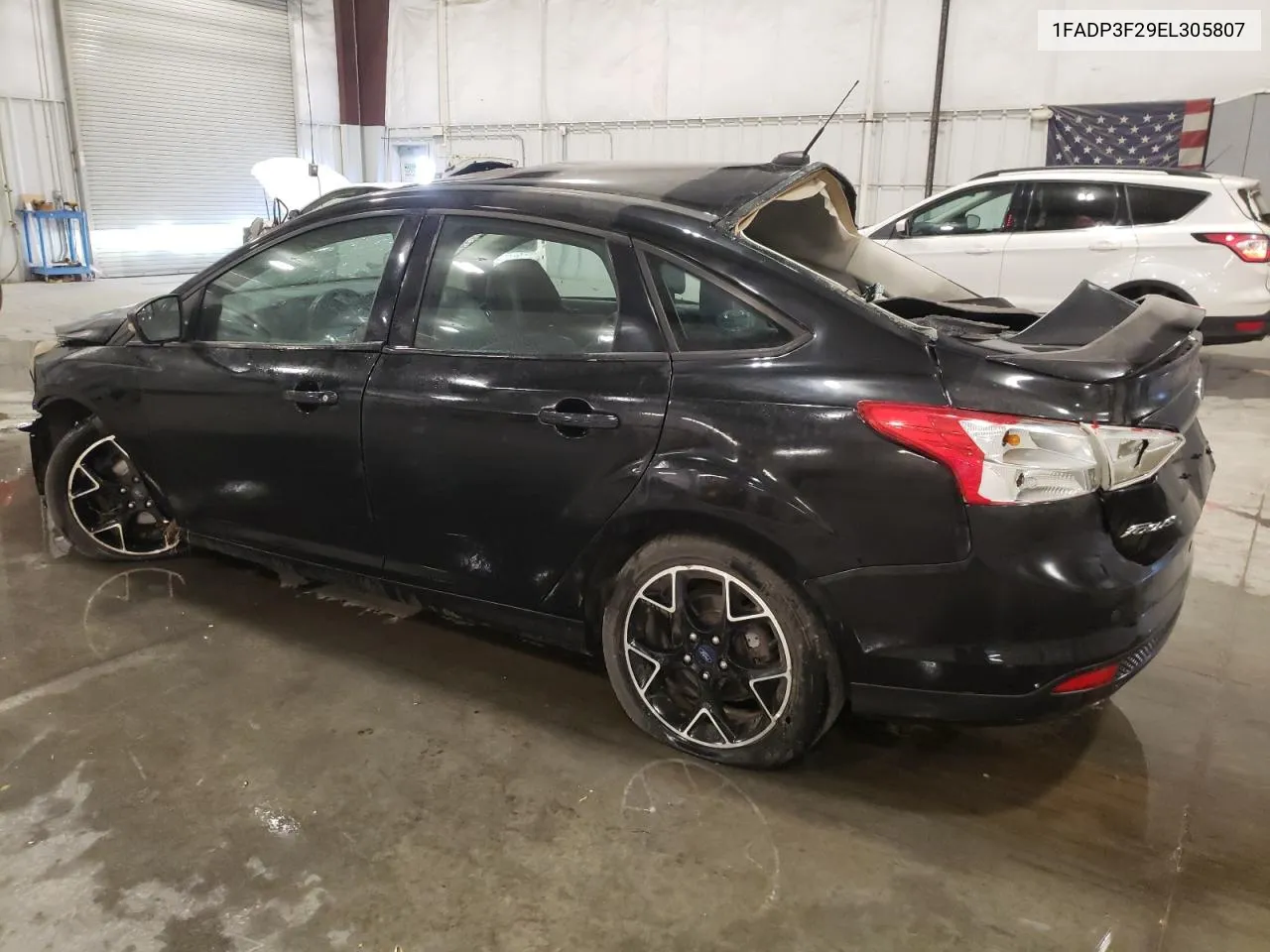 2014 Ford Focus Se VIN: 1FADP3F29EL305807 Lot: 74278734