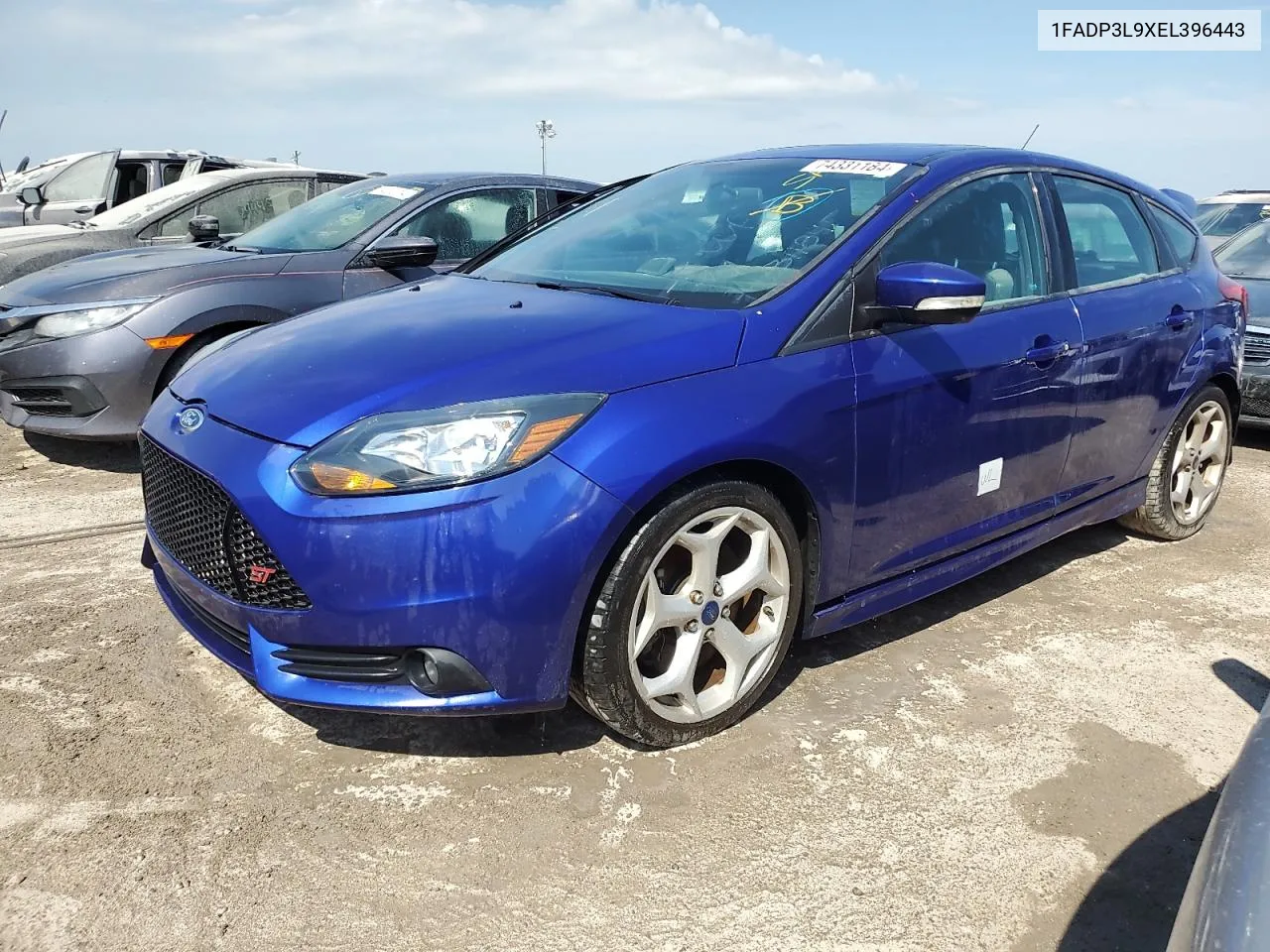 2014 Ford Focus St VIN: 1FADP3L9XEL396443 Lot: 74331184