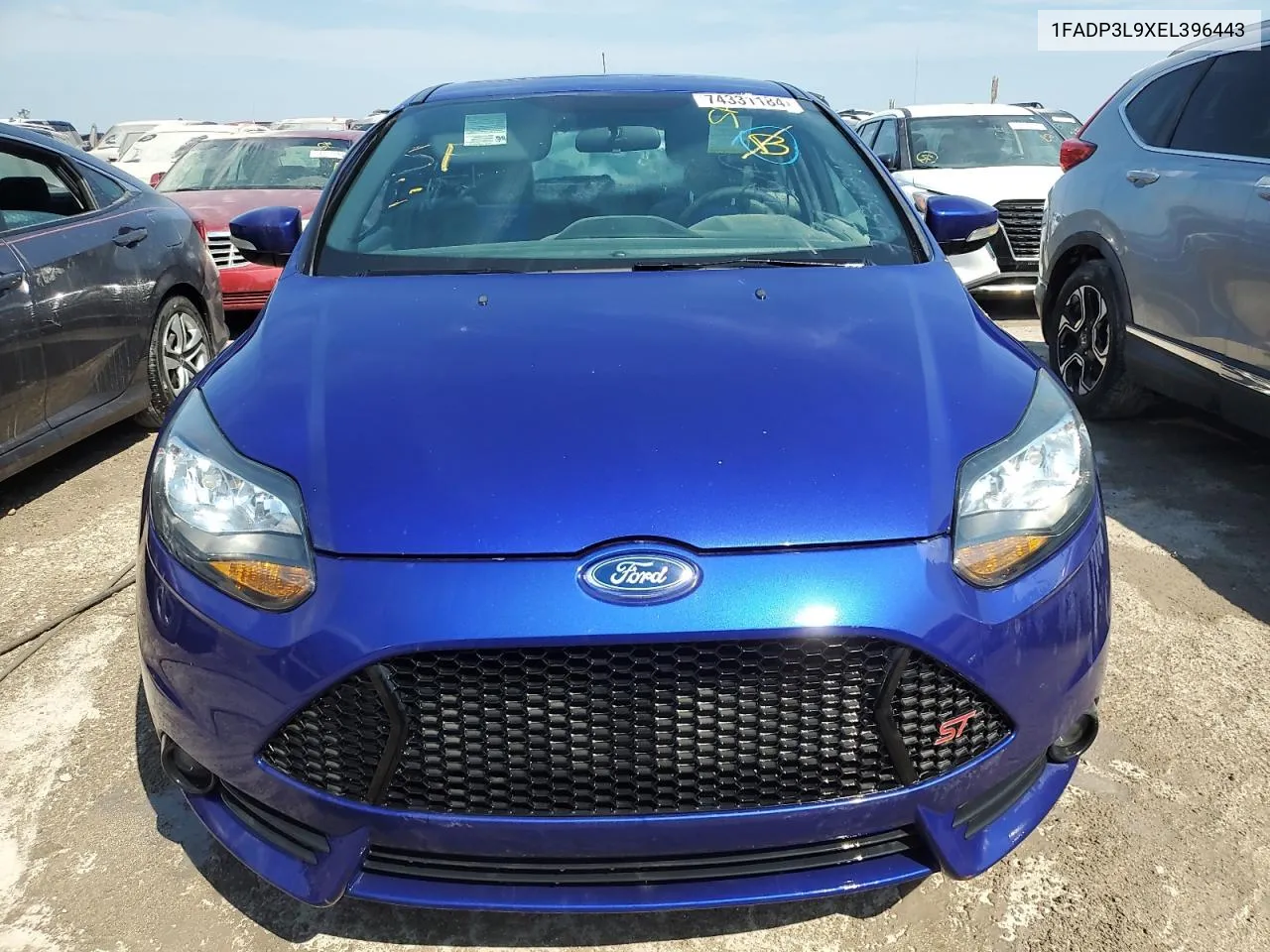 2014 Ford Focus St VIN: 1FADP3L9XEL396443 Lot: 74331184