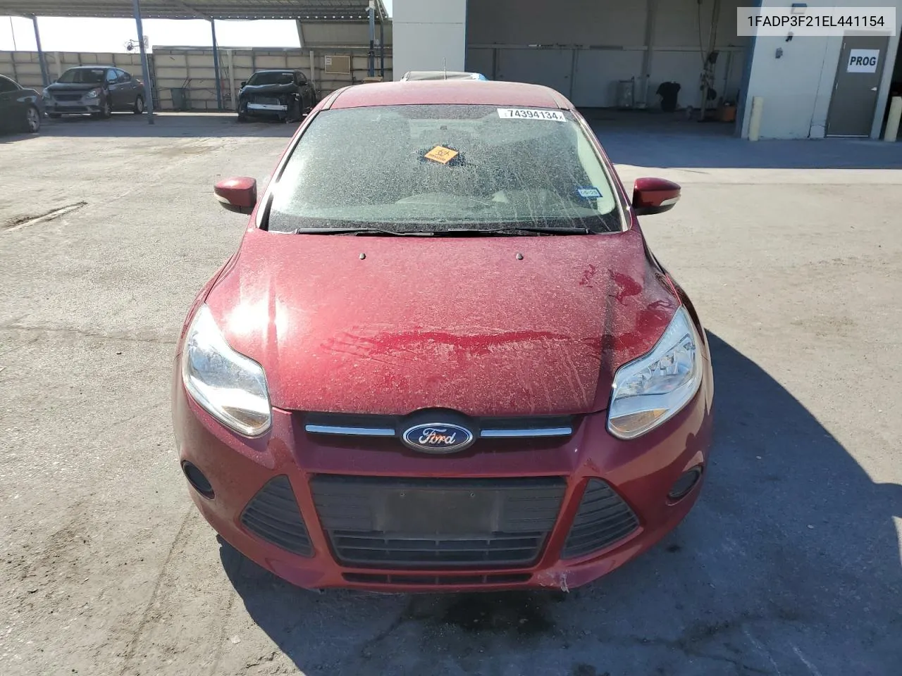 2014 Ford Focus Se VIN: 1FADP3F21EL441154 Lot: 74394134