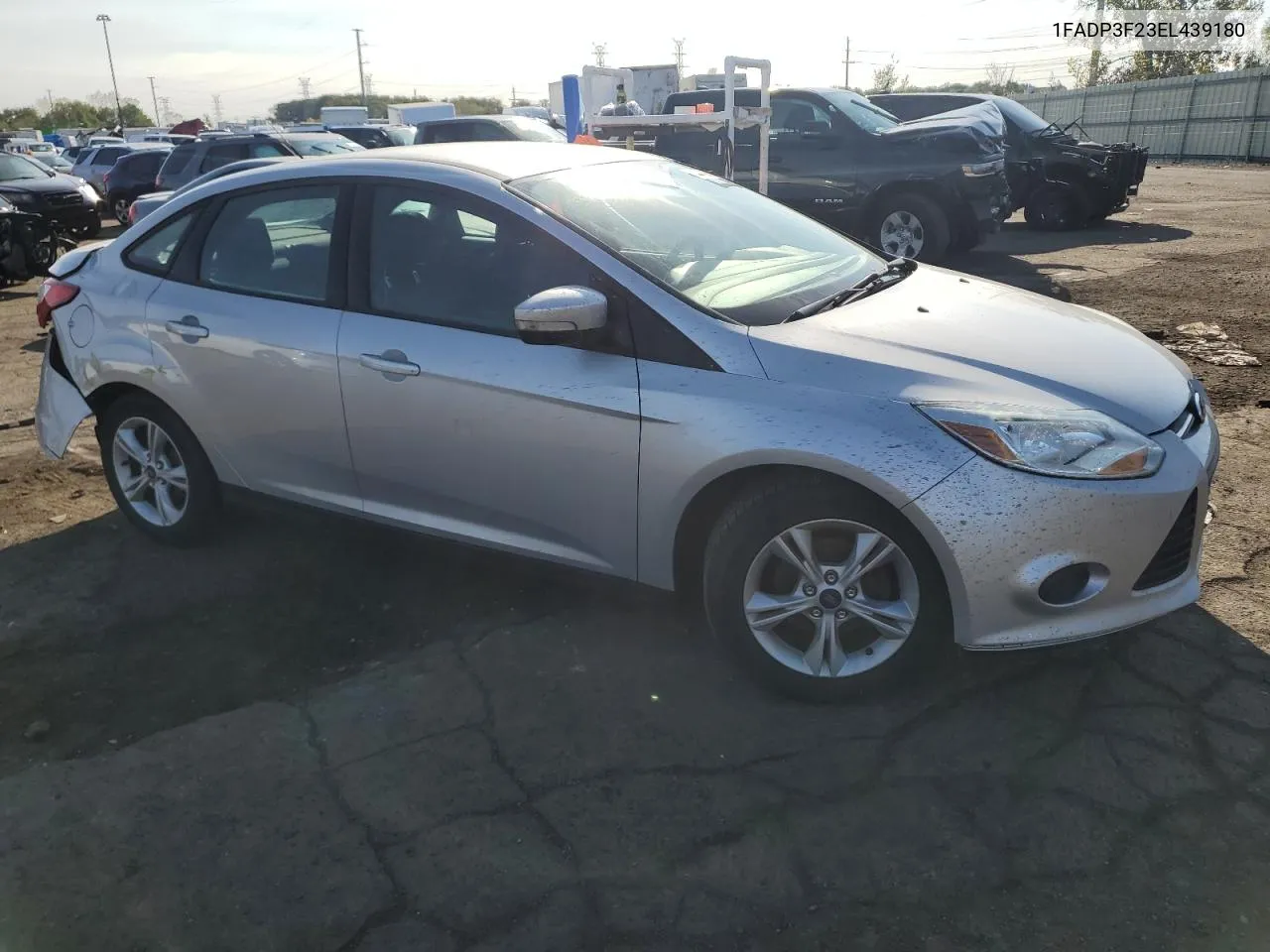 2014 Ford Focus Se VIN: 1FADP3F23EL439180 Lot: 74479374