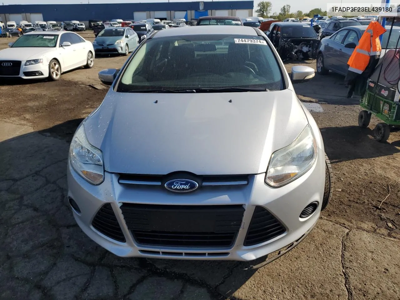 2014 Ford Focus Se VIN: 1FADP3F23EL439180 Lot: 74479374