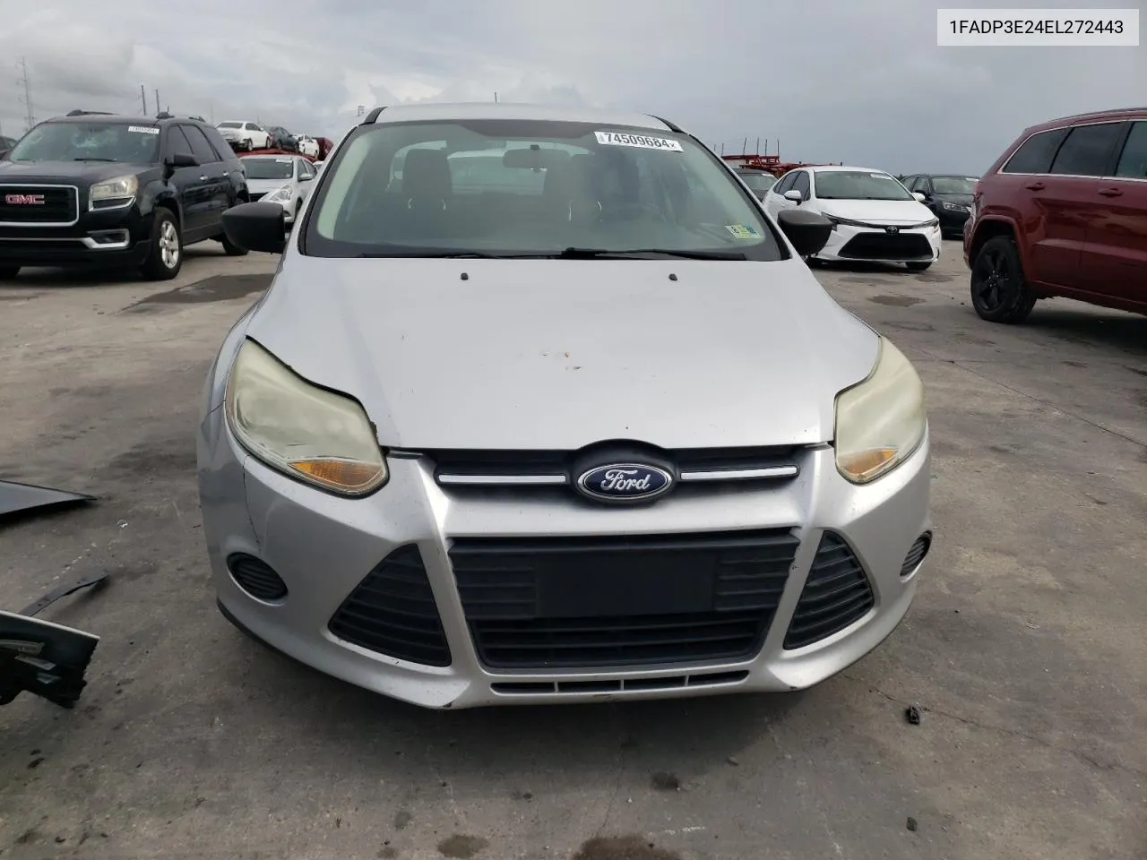 2014 Ford Focus S VIN: 1FADP3E24EL272443 Lot: 74509684