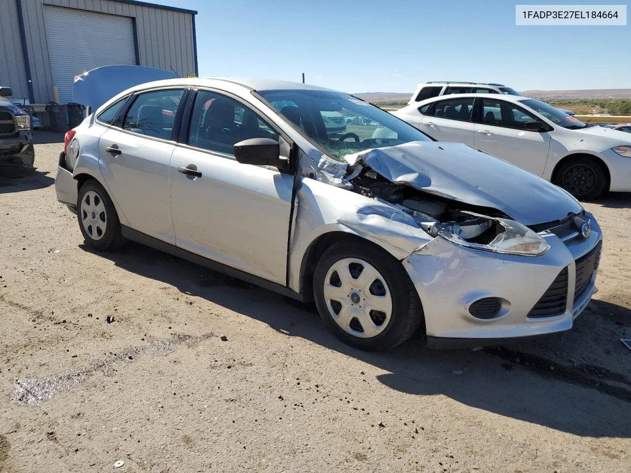 2014 Ford Focus S VIN: 1FADP3E27EL184664 Lot: 74519144