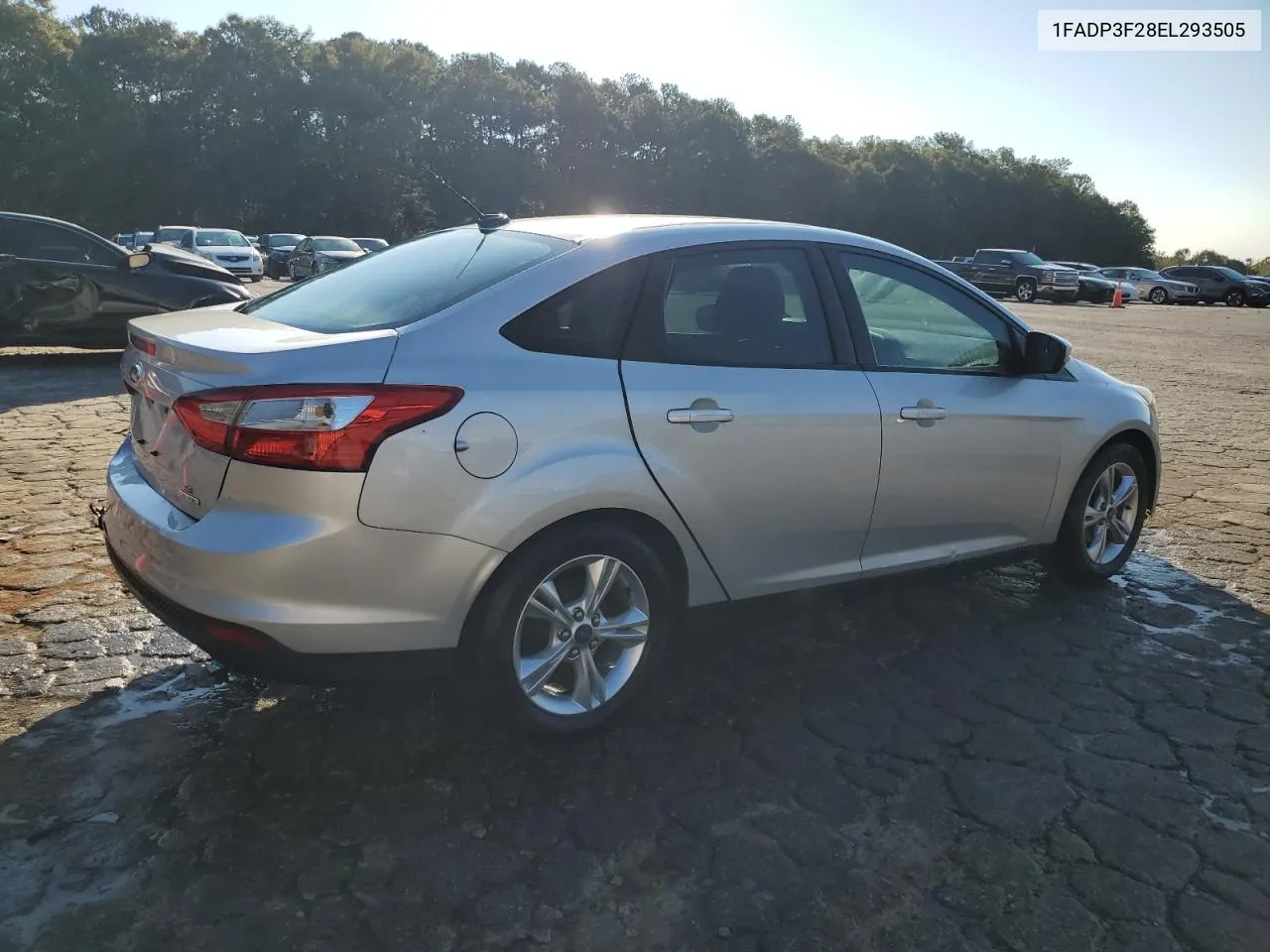 2014 Ford Focus Se VIN: 1FADP3F28EL293505 Lot: 74532914