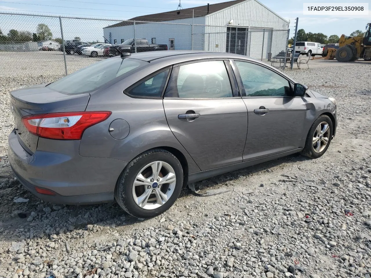 2014 Ford Focus Se VIN: 1FADP3F29EL350908 Lot: 74535234