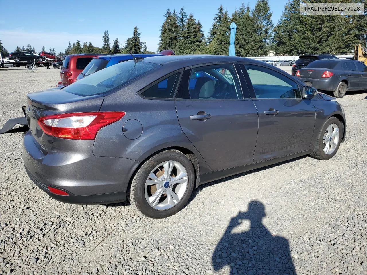 2014 Ford Focus Se VIN: 1FADP3F29EL277023 Lot: 74574024