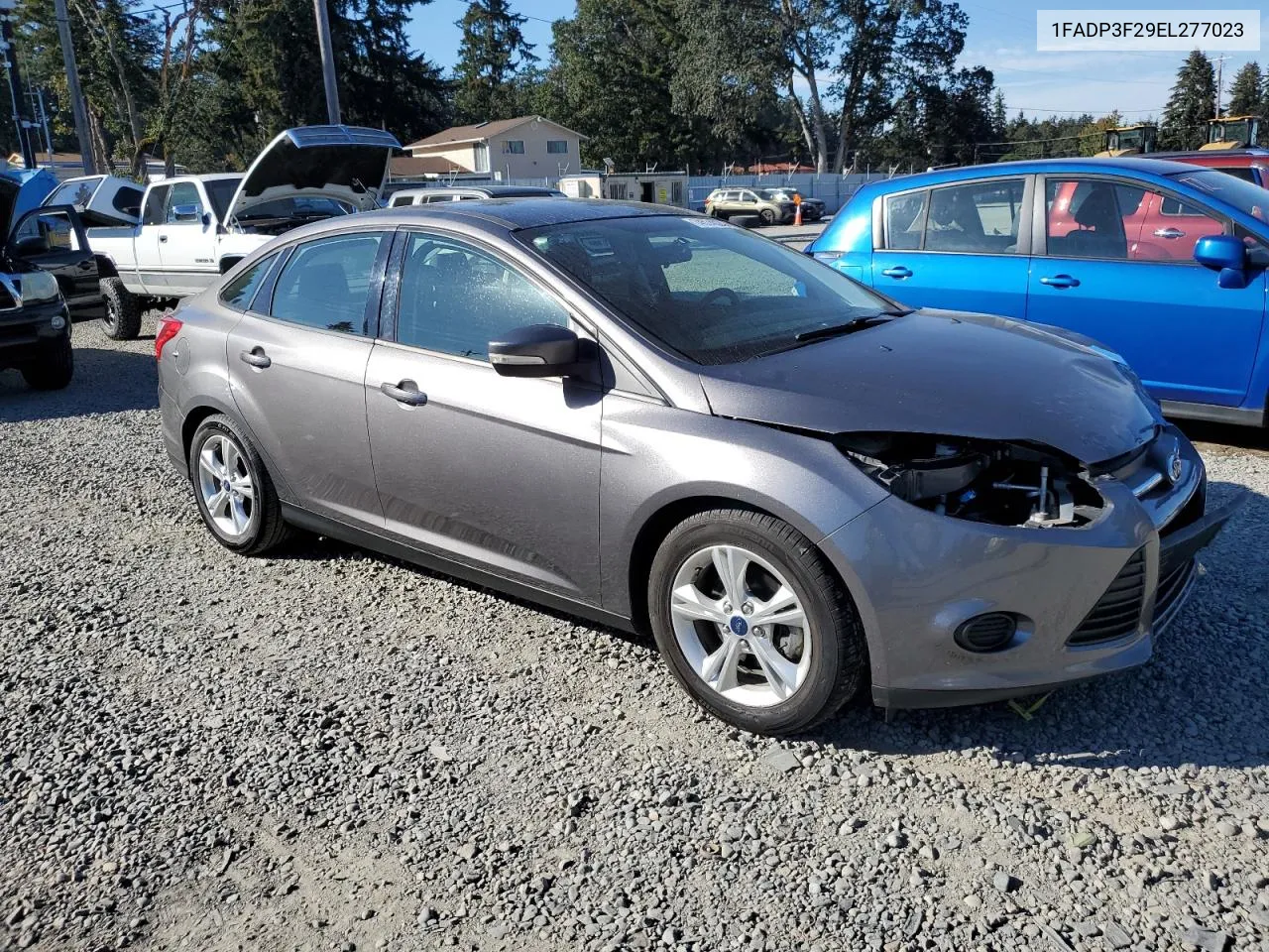 2014 Ford Focus Se VIN: 1FADP3F29EL277023 Lot: 74574024