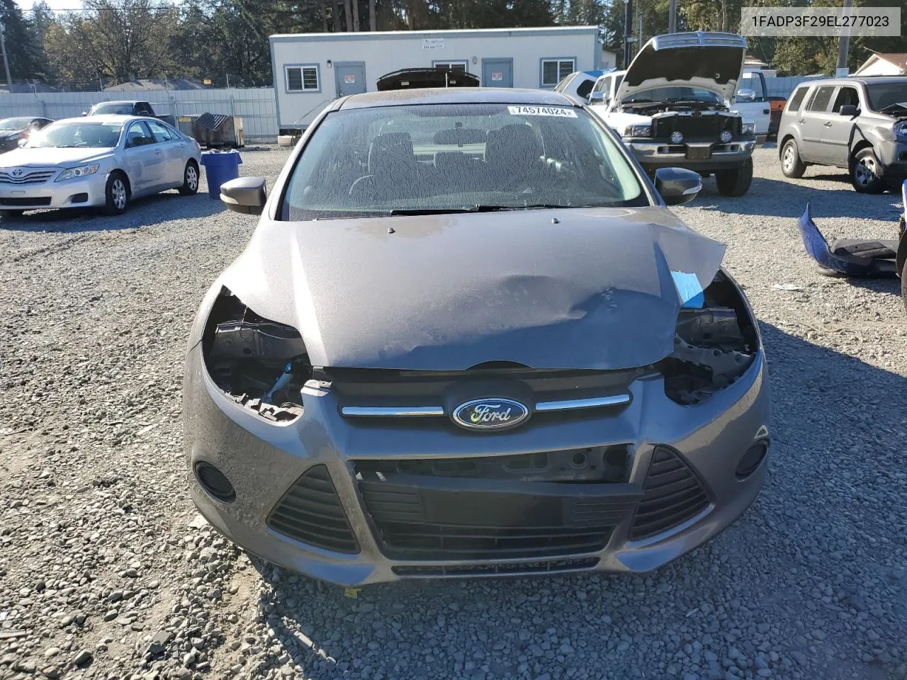 2014 Ford Focus Se VIN: 1FADP3F29EL277023 Lot: 74574024