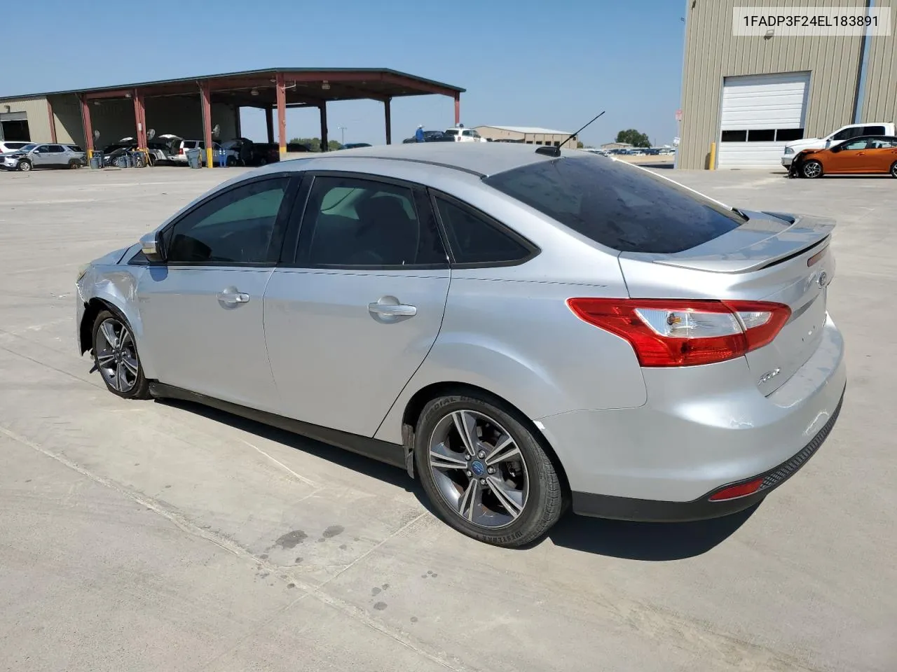 2014 Ford Focus Se VIN: 1FADP3F24EL183891 Lot: 74710484