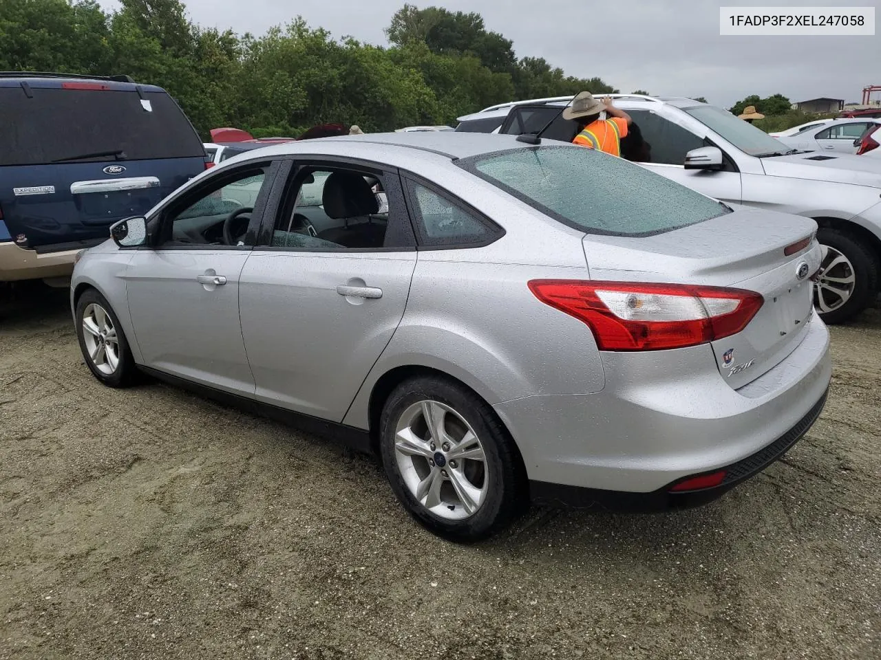 2014 Ford Focus Se VIN: 1FADP3F2XEL247058 Lot: 74743864