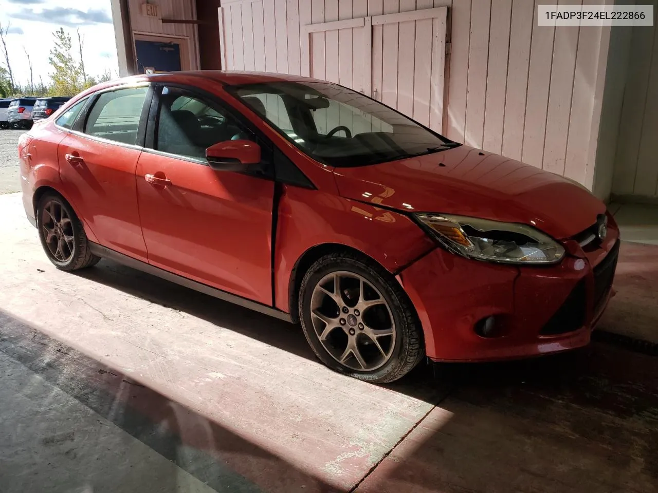 2014 Ford Focus Se VIN: 1FADP3F24EL222866 Lot: 74808554