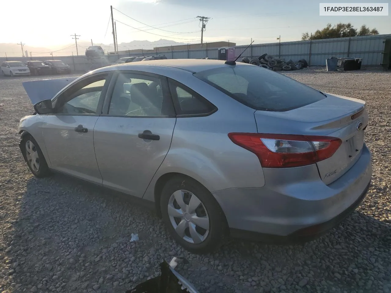 2014 Ford Focus S VIN: 1FADP3E28EL363487 Lot: 74941814