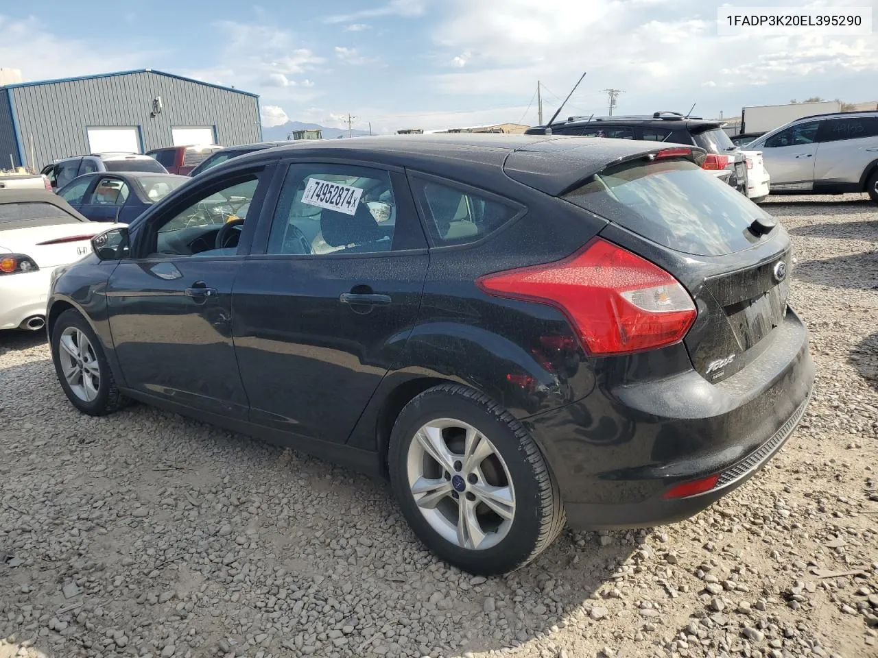 2014 Ford Focus Se VIN: 1FADP3K20EL395290 Lot: 74952874