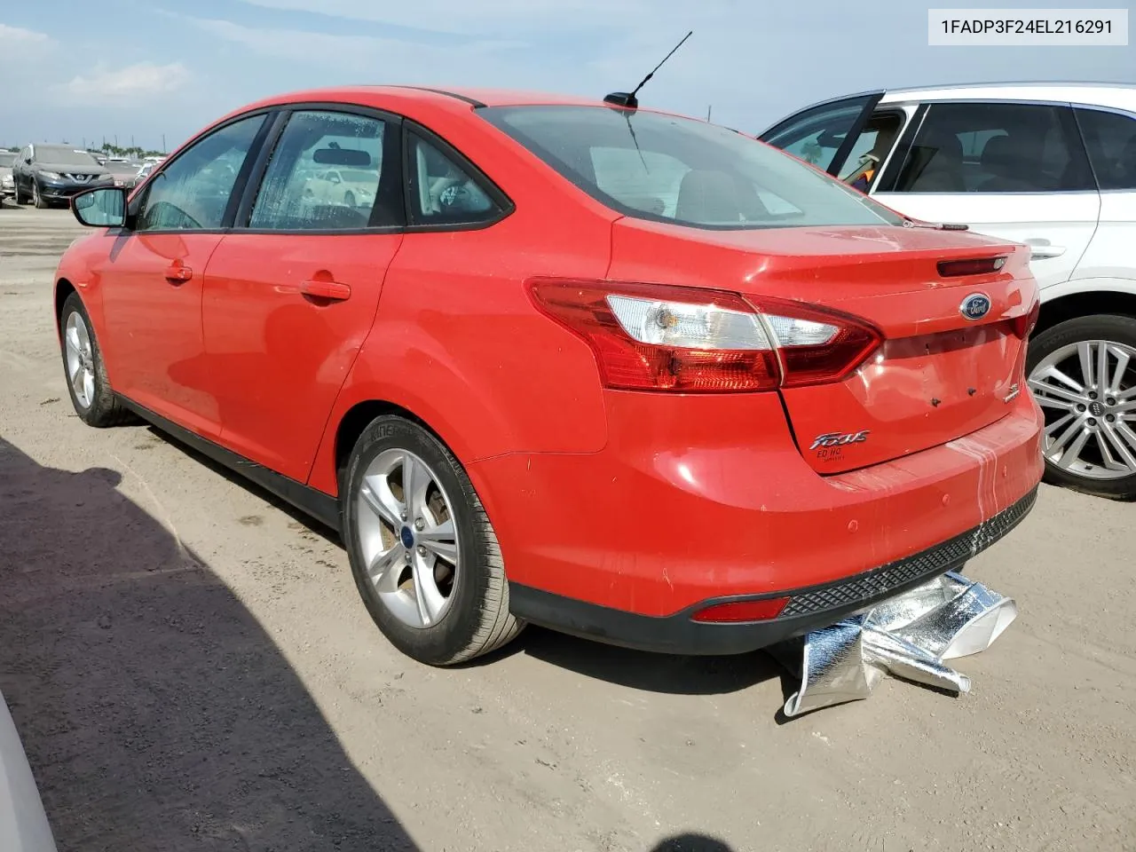 2014 Ford Focus Se VIN: 1FADP3F24EL216291 Lot: 74957794