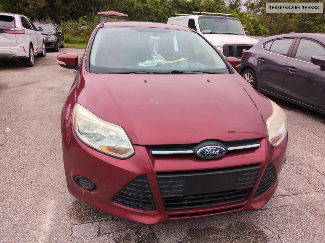 2014 Ford Focus Se VIN: 1FADP3K29EL153338 Lot: 74973184