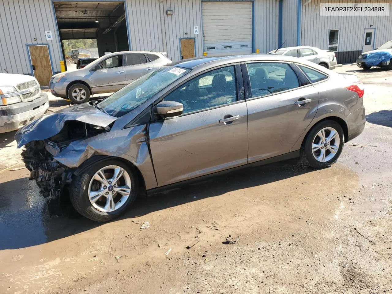 2014 Ford Focus Se VIN: 1FADP3F2XEL234889 Lot: 74987144