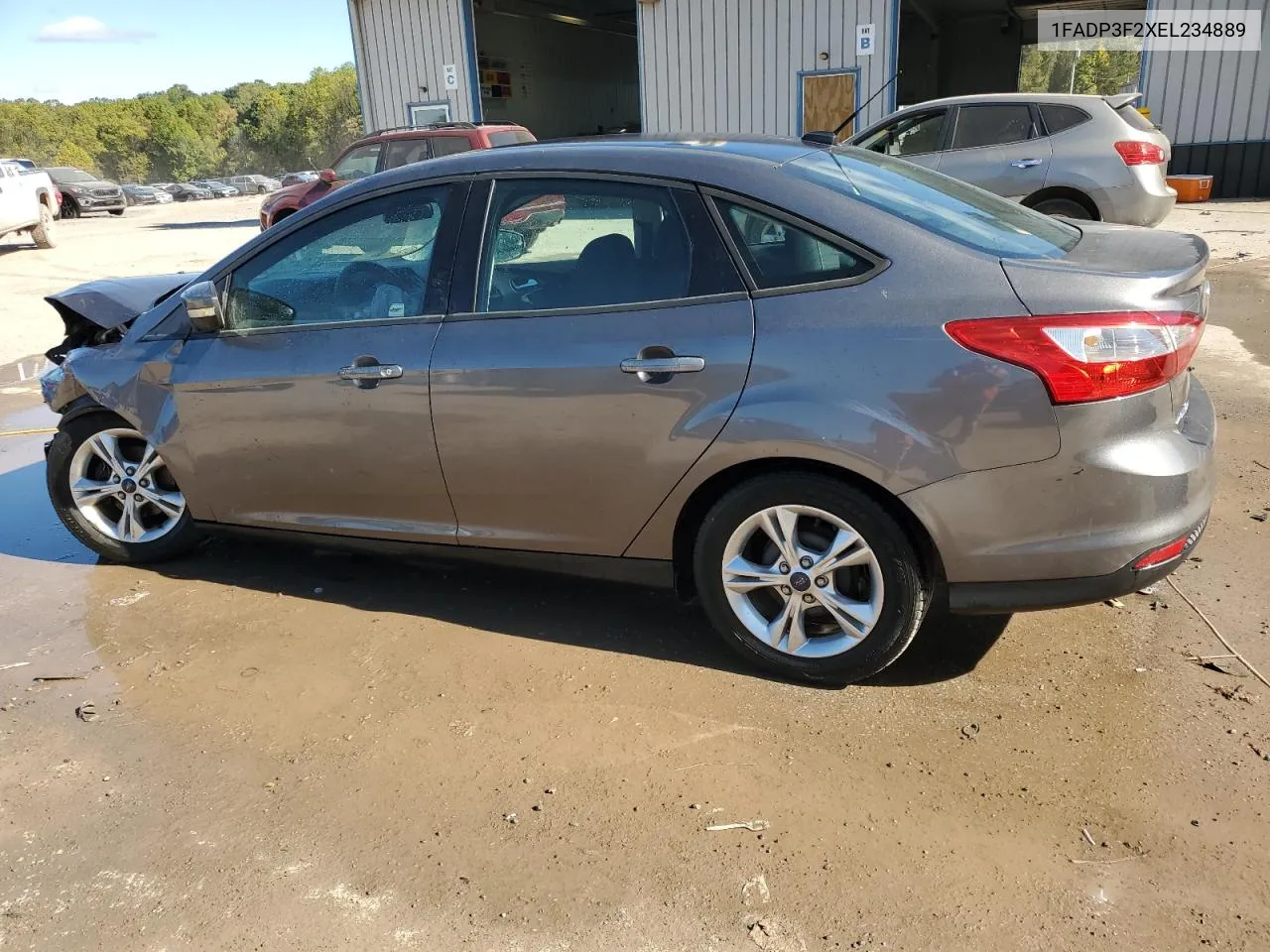 2014 Ford Focus Se VIN: 1FADP3F2XEL234889 Lot: 74987144