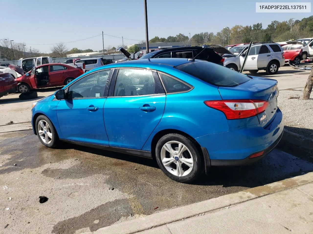 1FADP3F22EL137511 2014 Ford Focus Se