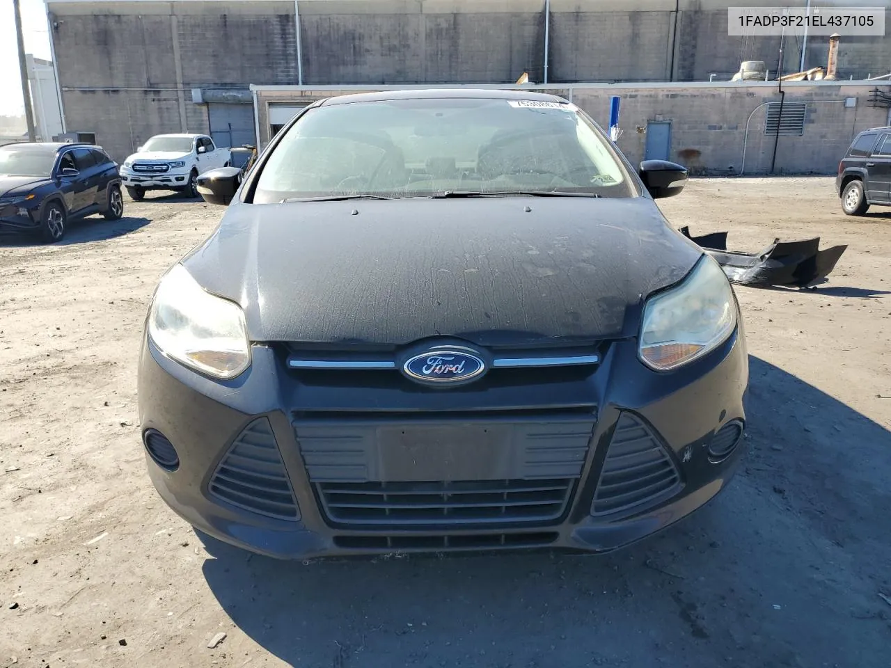 2014 Ford Focus Se VIN: 1FADP3F21EL437105 Lot: 75308614