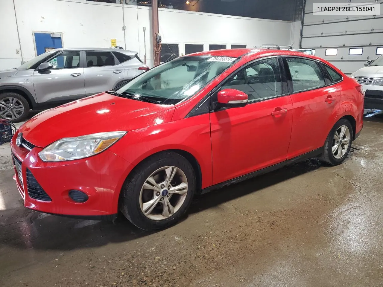 2014 Ford Focus Se VIN: 1FADP3F28EL158041 Lot: 75435074